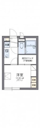 レオパレスラパンの物件間取画像